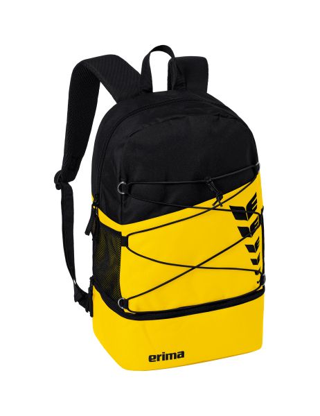 Erima SIX WINGS Rucksack gelb/schwarz