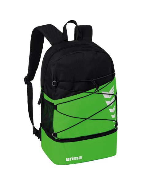 Erima SIX WINGS Rucksack green/schwarz