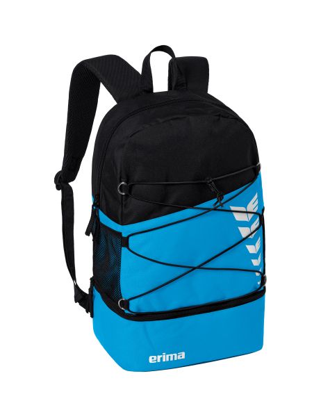 Erima SIX WINGS Rucksack curacao/schwarz