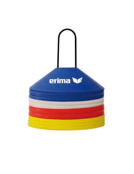 Erima Markierungshütchen Set red/blue/yellow/white