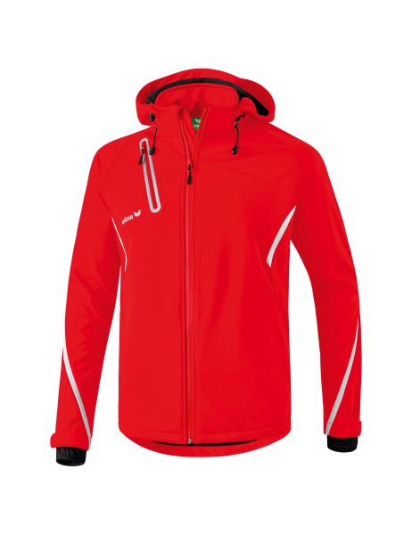 Erima Softshelljacke Function Kinder rot/weiß