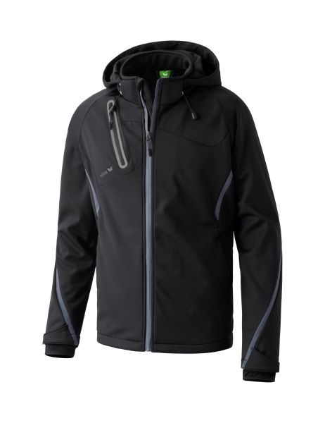 Erima Softshelljacke Function Kinder schwarz/anthrazit