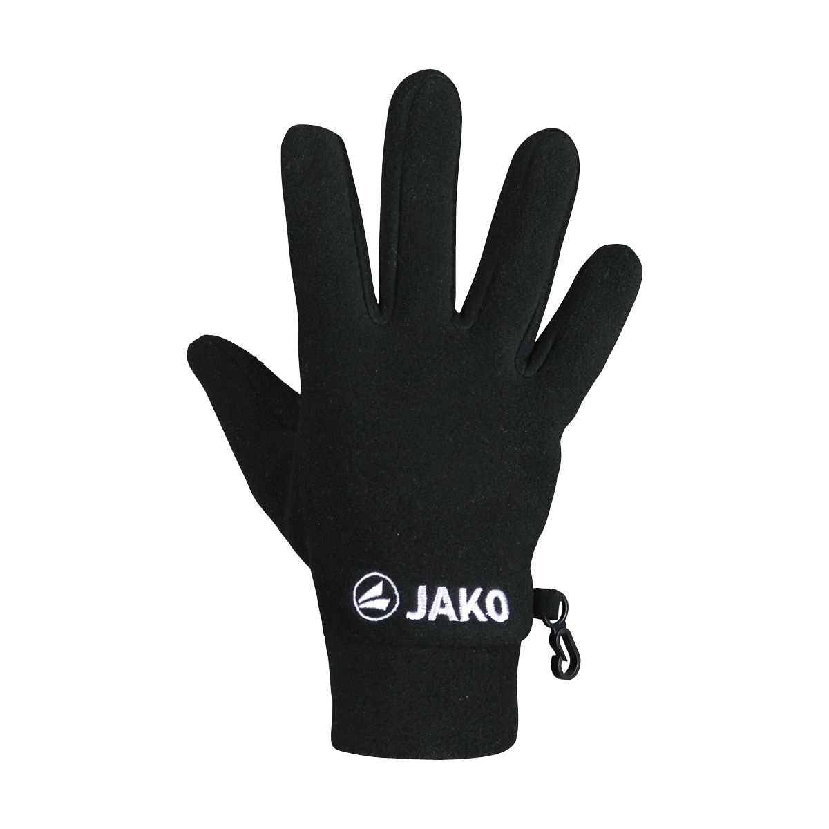 JAKO Fleecehandschuhe, Farbe: schwarz, Größe: 10