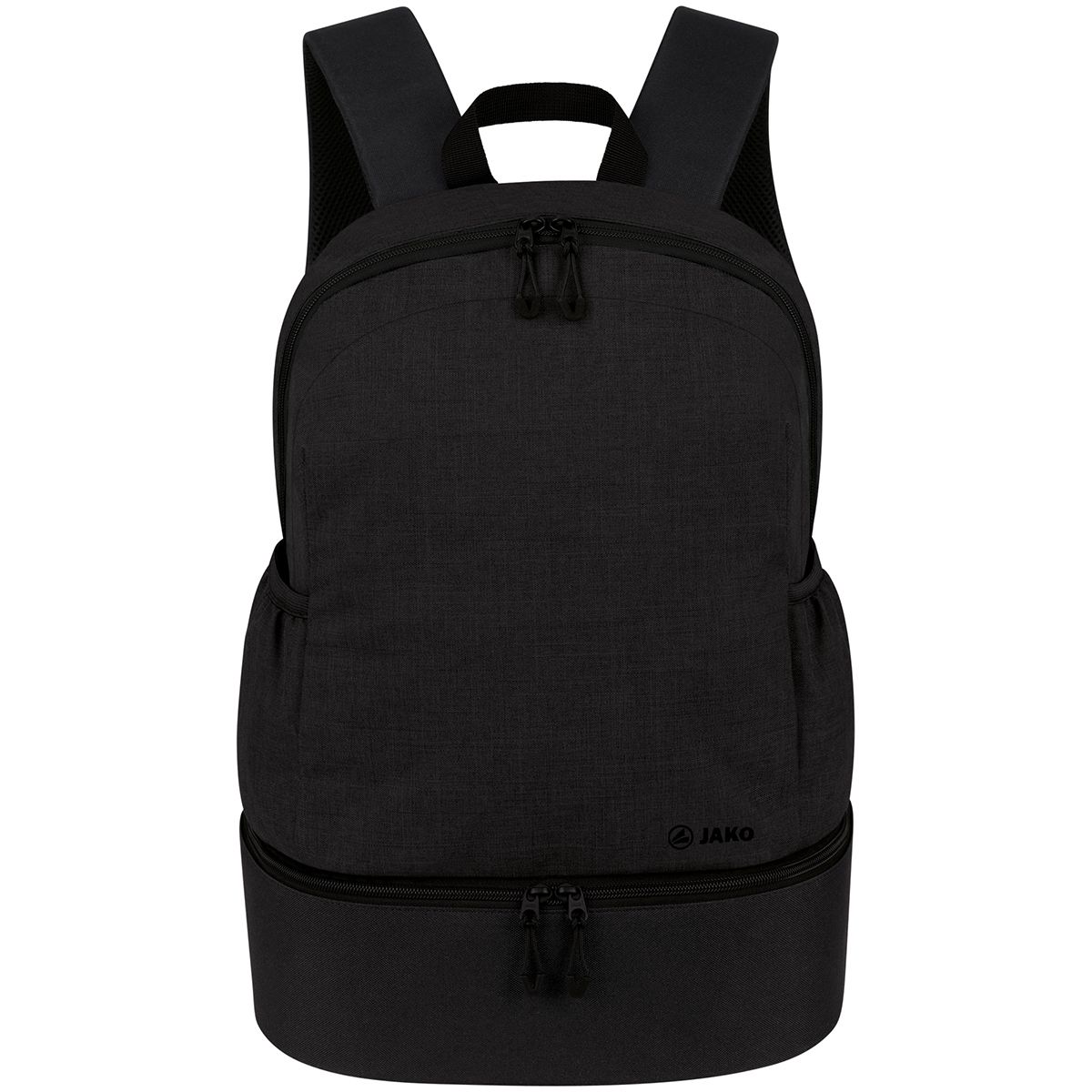 JAKO Rucksack Challenge  mit Bodenfach, Farbe: schwarz meliert, Größe: 0 (ca. 30 Liter)
