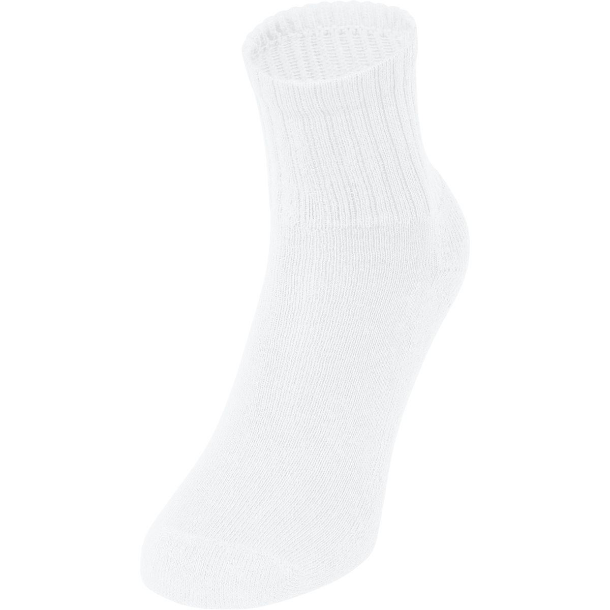 JAKO Sportsocken kurz 3er Pack, Farbe: weiß, Größe: 35-38