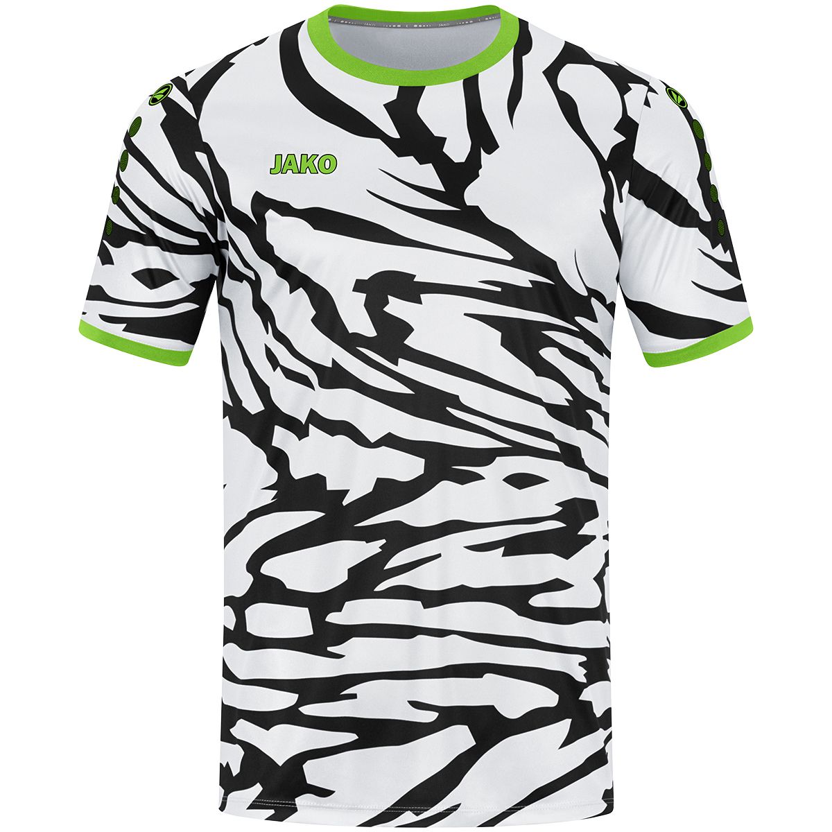 JAKO Trikot Animal KA, Farbe: weiß/schwarz/neongrün, Größe: 116