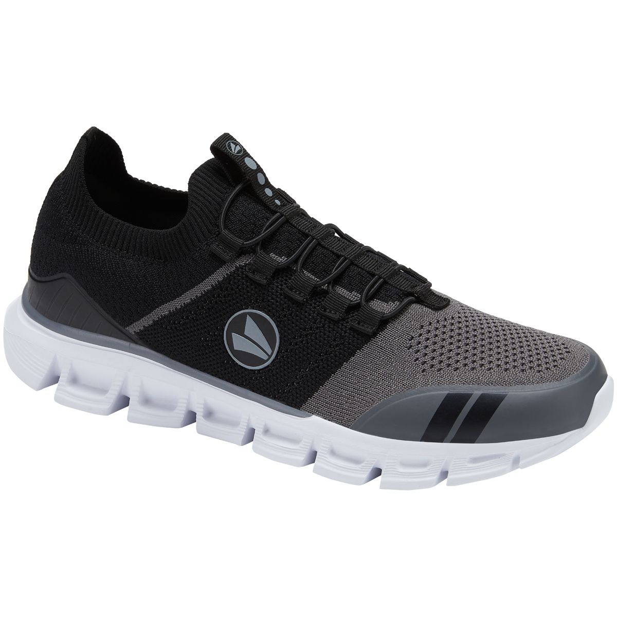 JAKO Sneaker Premium Knit, Farbe: charcoal, Größe: 36