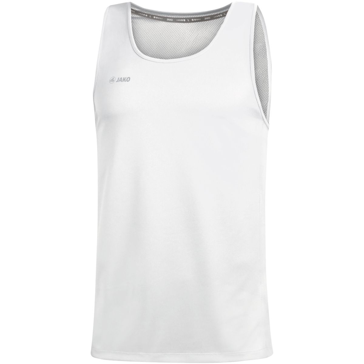JAKO Tanktop Run 2.0, Farbe: weiß, Größe: 128