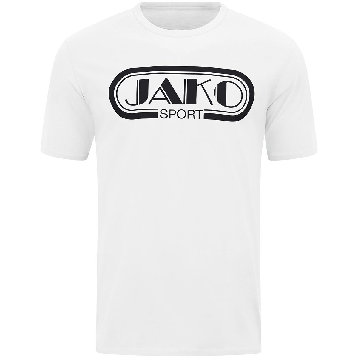 JAKO T-Shirt Retro, Farbe: weiß, Größe: S