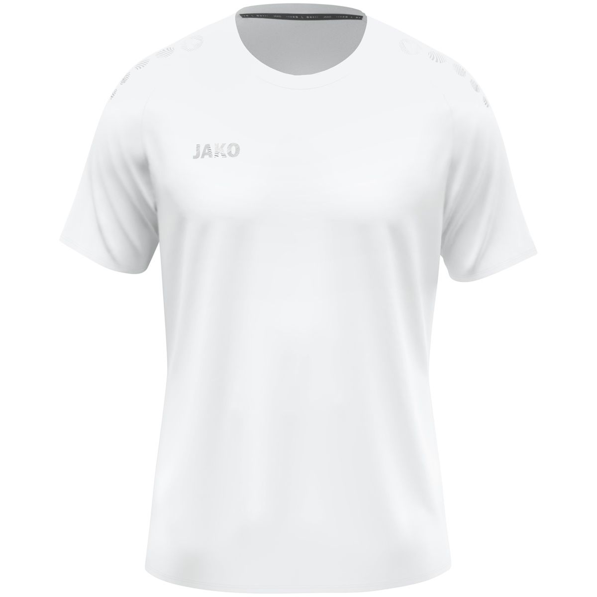 JAKO T-Shirt Light Flow, Farbe: weiß, Größe: 128