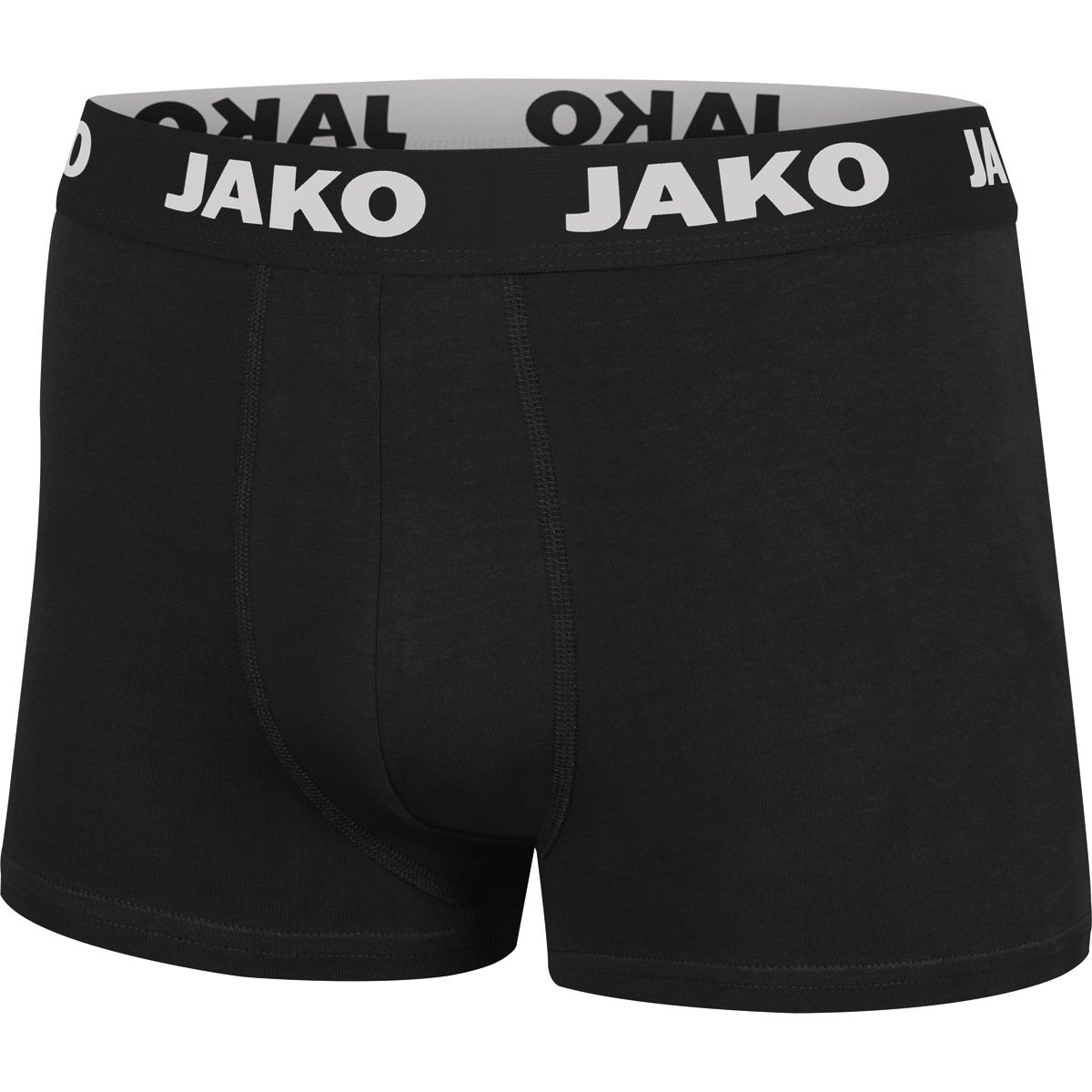 JAKO Boxershort Basic 2er Pack, Farbe: schwarz, Größe: L
