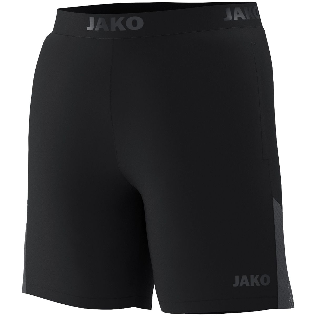 JAKO Running Short Power, Farbe: schwarz, Größe: 34