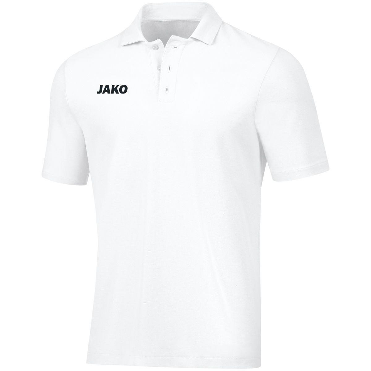 JAKO Polo Base, Farbe: weiß, Größe: 140