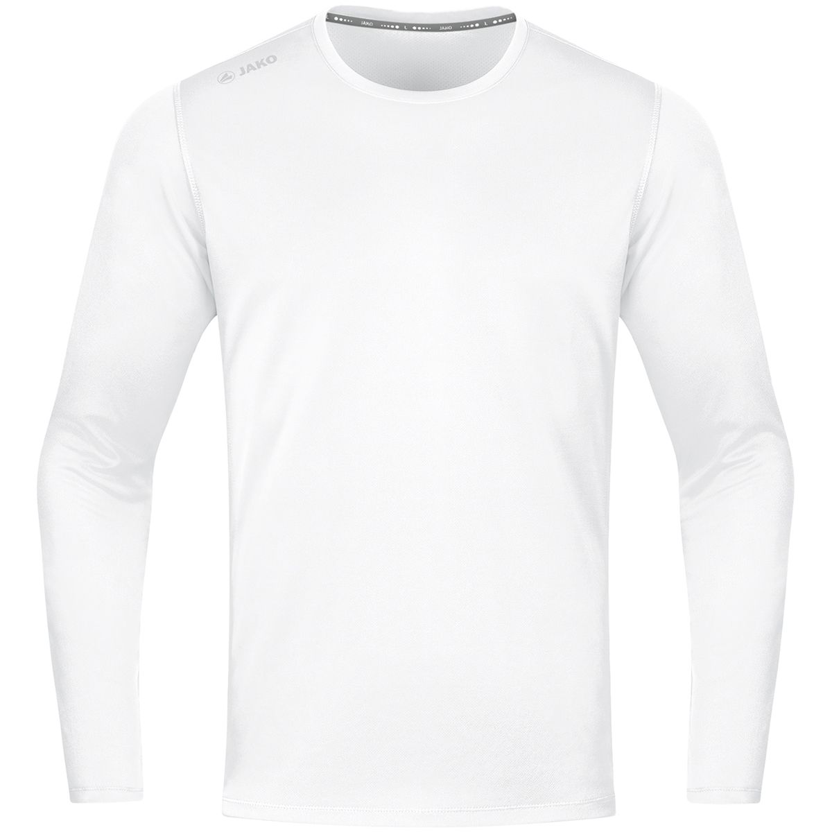 JAKO Longsleeve Run 2.0, Farbe: weiß, Größe: 128