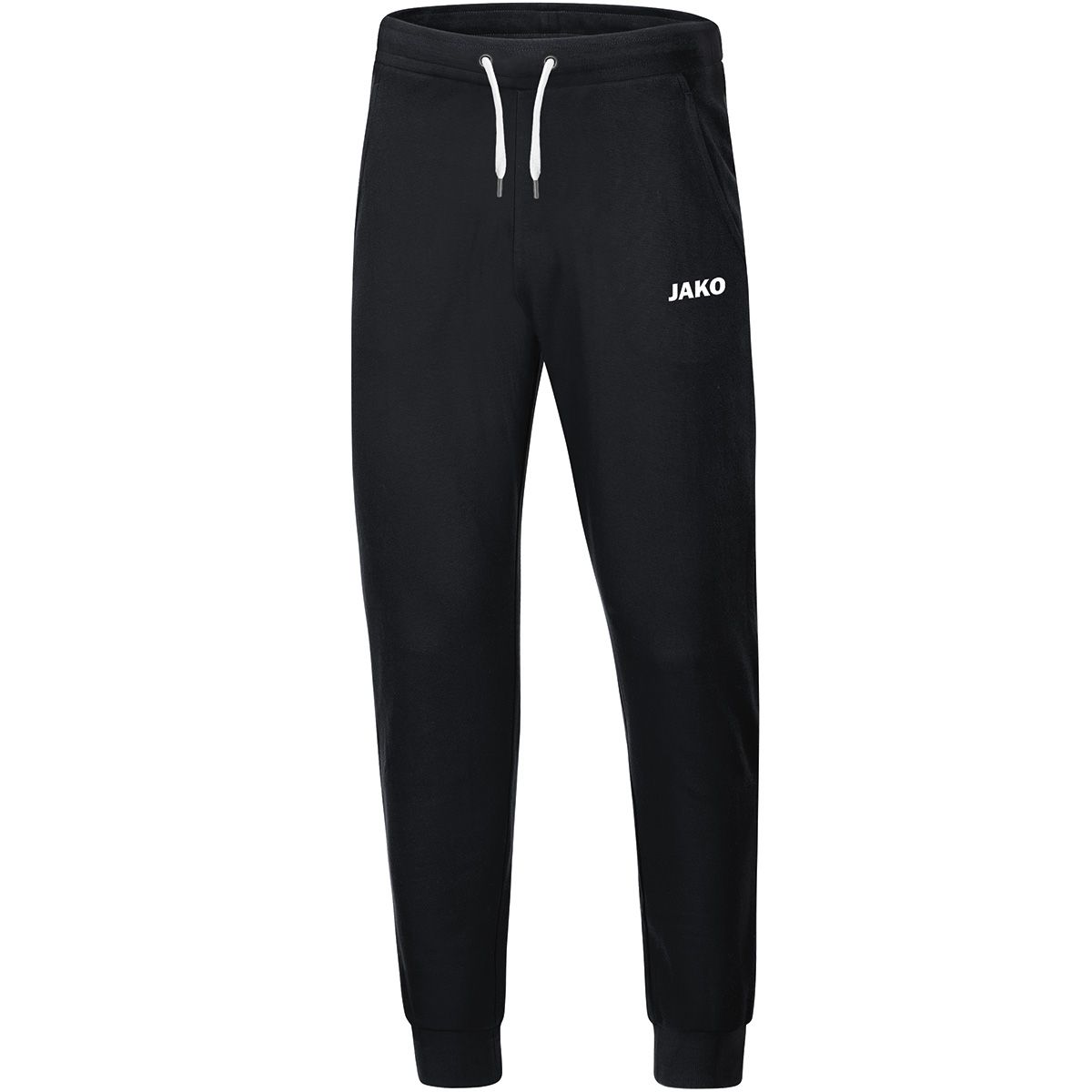 JAKO Jogginghose Base mit Bündchen, Farbe: schwarz, Größe: 128