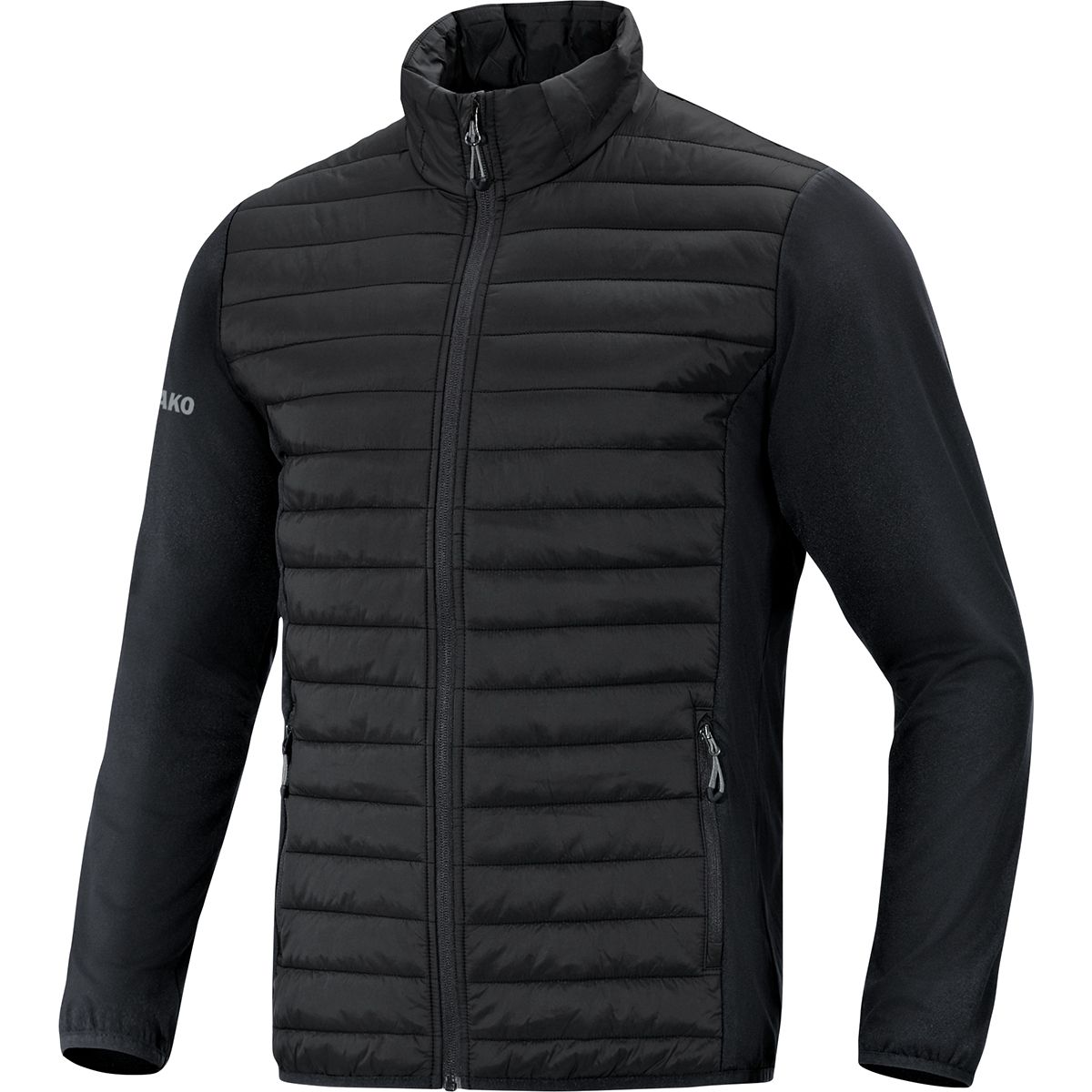 JAKO Hybridjacke Premium, Farbe: schwarz, Größe: 34
