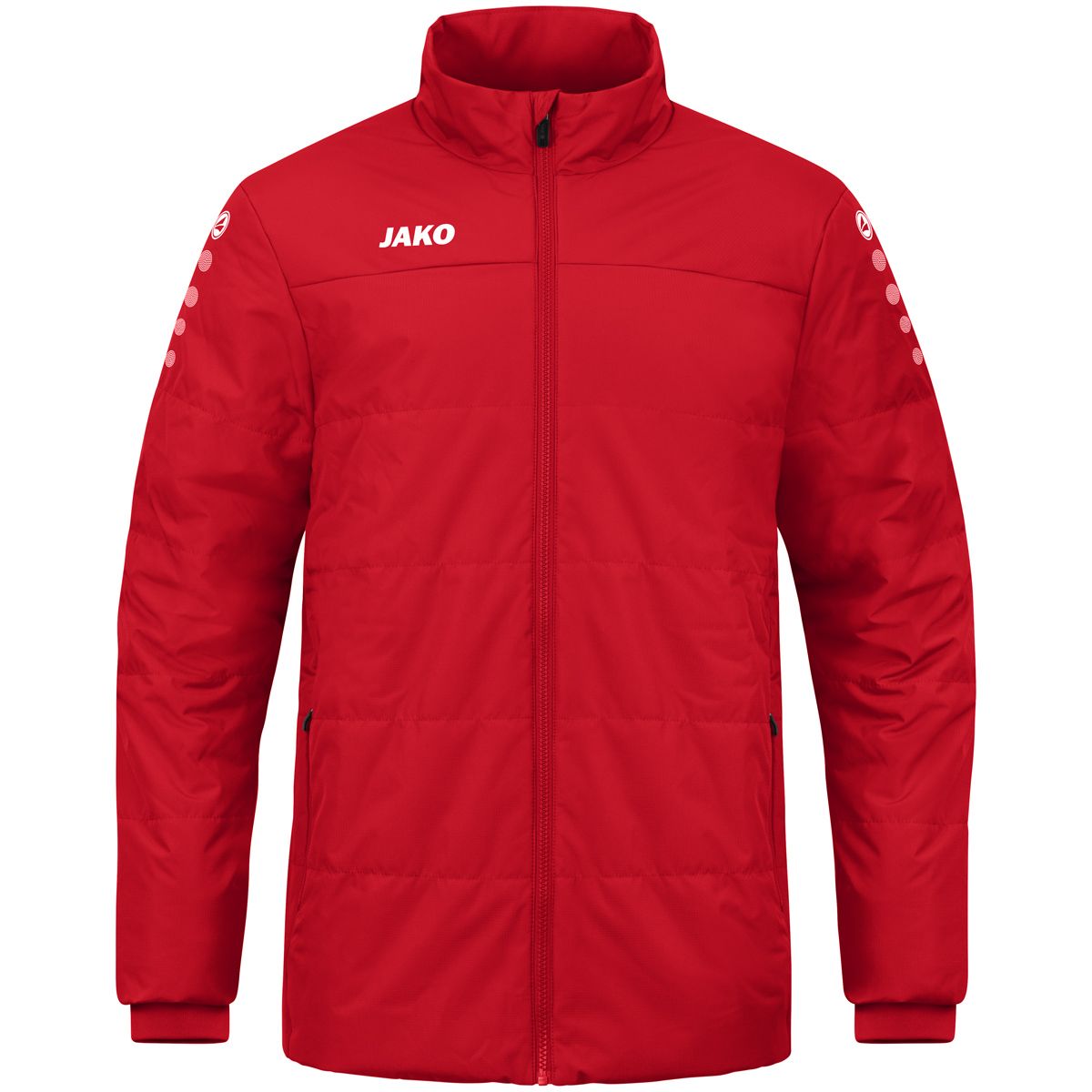JAKO Coachjacke Team, Farbe: rot, Größe: 128