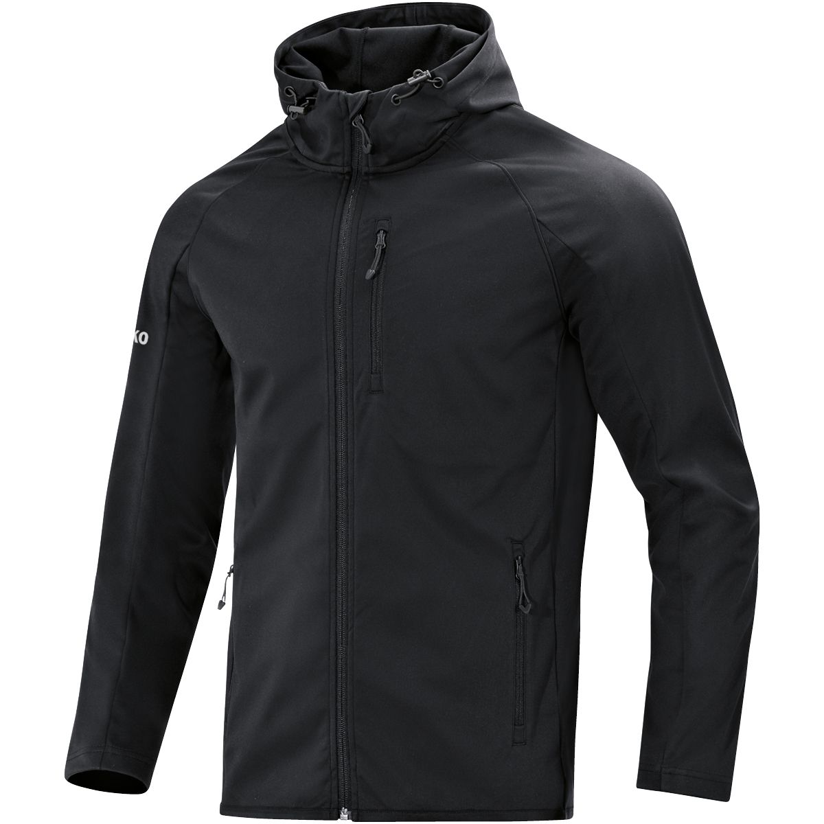 JAKO Softshelljacke Light, Farbe: schwarz, Größe: 34
