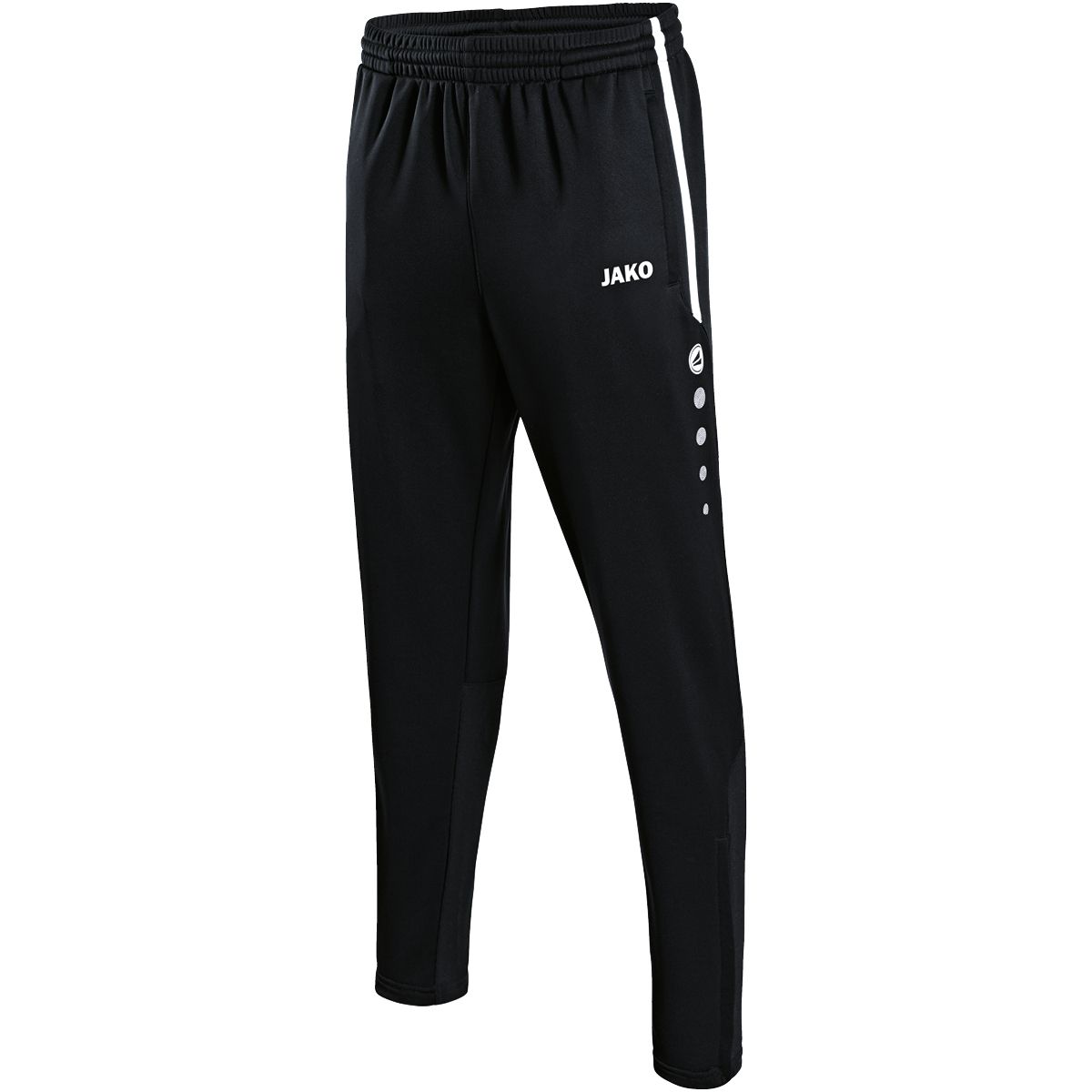 JAKO Trainingshose Active, Farbe: schwarz/weiß, Größe: 116