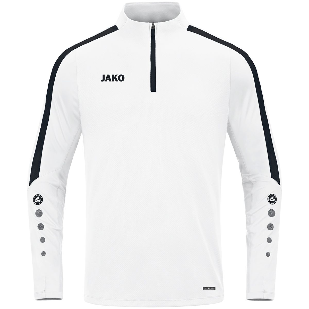 JAKO Ziptop Power, Farbe: weiß, Größe: 128