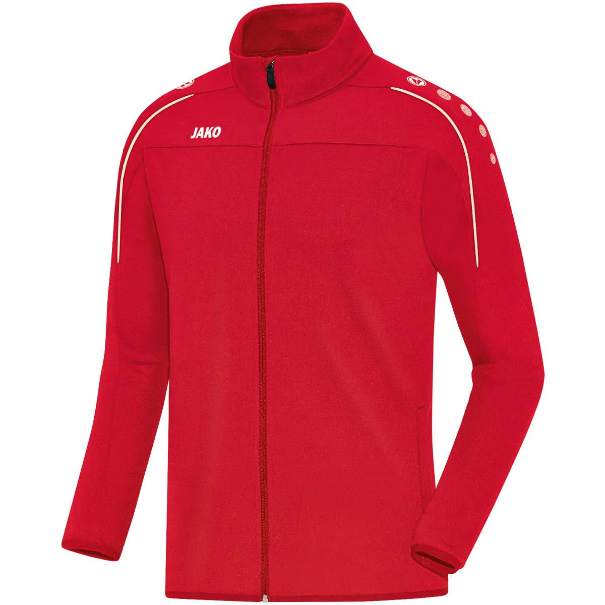 JAKO Trainingsjacke Classico, Farbe: rot, Größe: 128