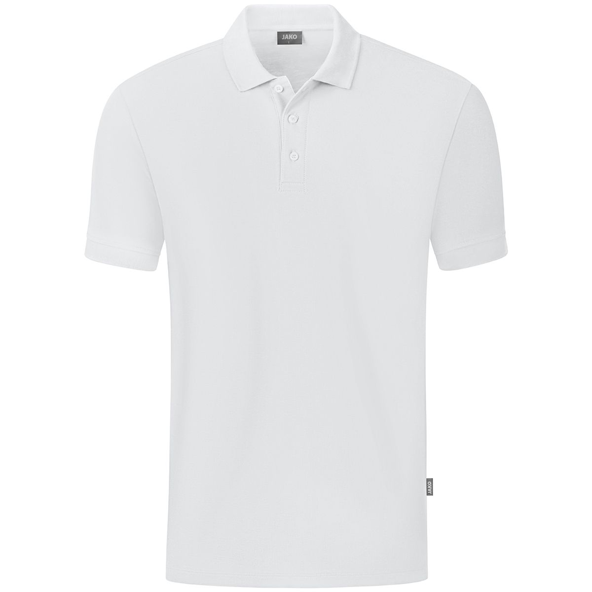 JAKO Polo Organic , Farbe: weiß, Größe: 116
