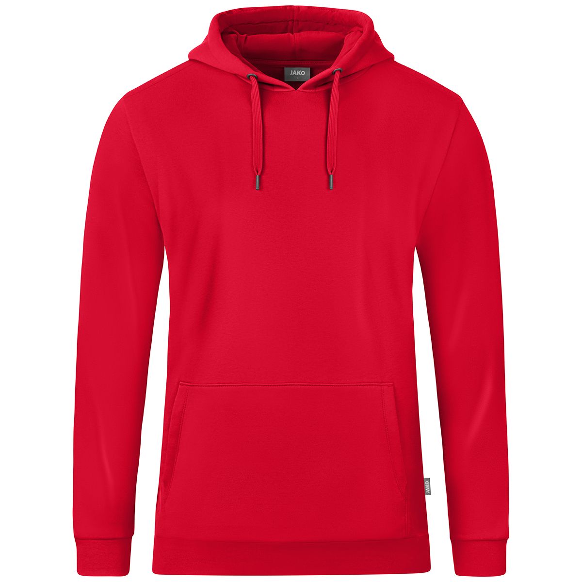 JAKO Kapuzensweat Organic , Farbe: rot, Größe: 116