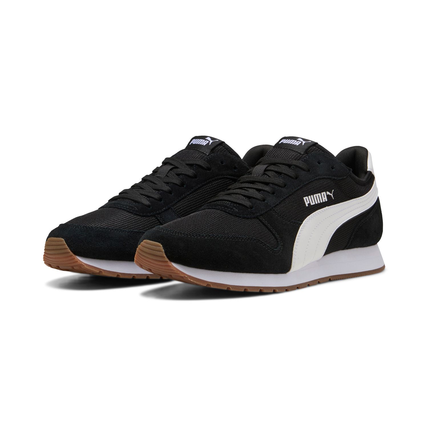 PUMA ST MILER  Basics - PUMA Black-PUMA White-Gum, 6.5, Größe: 6.5, Farbe: PUMA Black-PUMA White-Gum