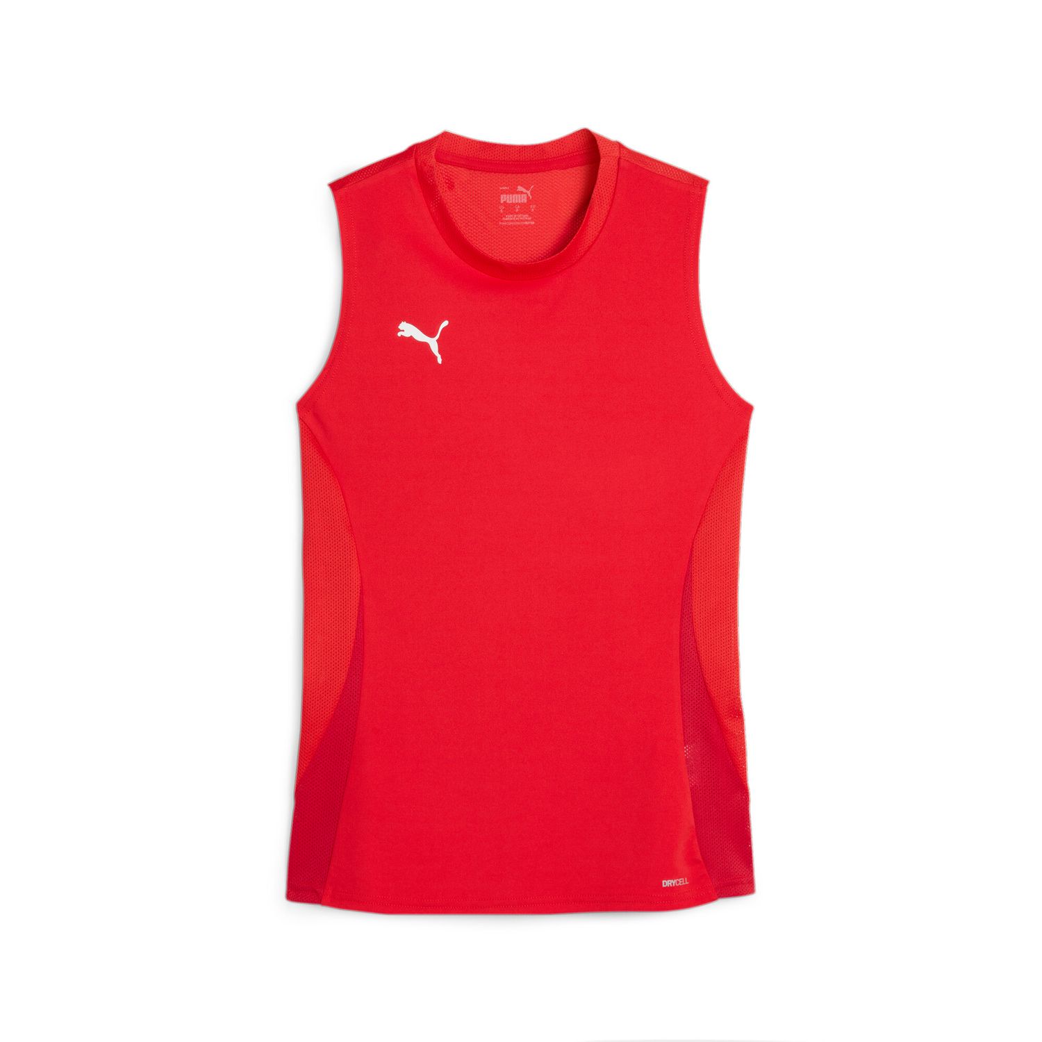PUMA teamGOAL Sleeveless Jersey Wmns Damen Football - PUMA Red-PUMA White-Fast Red, Farbe: PUMA Red-PUMA White-Fast Red
