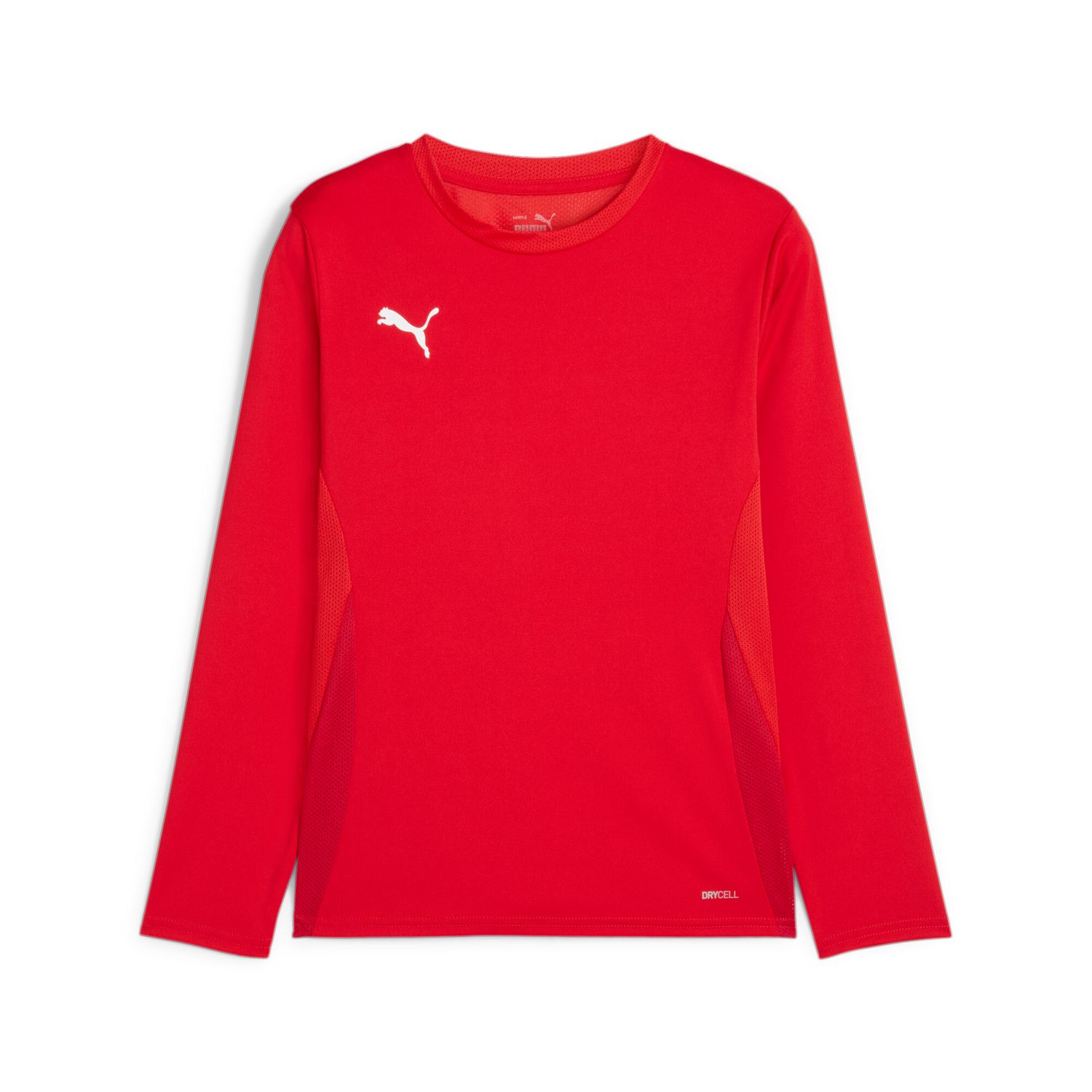 PUMA teamGOAL LS Jersey Jr  Football - PUMA Red-PUMA White-Fast Red, 176, Größe: 176, Farbe: PUMA Red-PUMA White-Fast Red