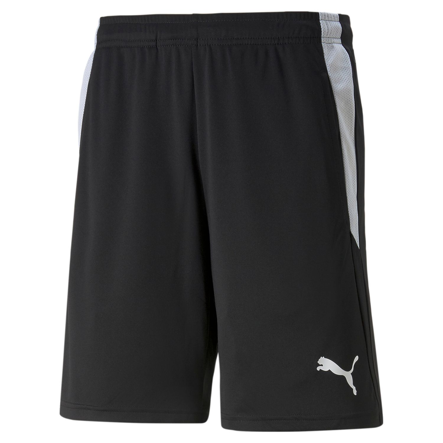 PUMA teamLIGA Referee Shorts Herren Football - PUMA Black-PUMA White, Farbe: PUMA Black-PUMA White