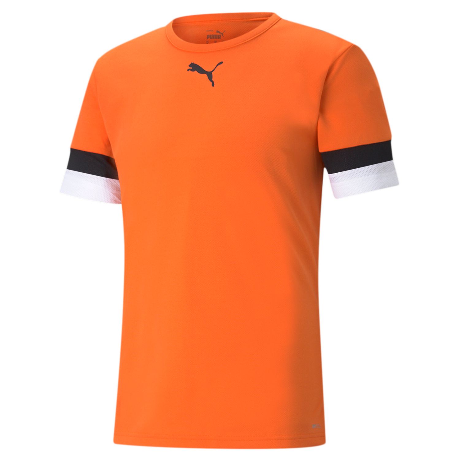 PUMA teamRISE Jersey Herren Football - GOLDEN POPPY-Puma Black-Puma White, XS, Größe: XS, Farbe: GOLDEN POPPY-Puma Black-Puma White