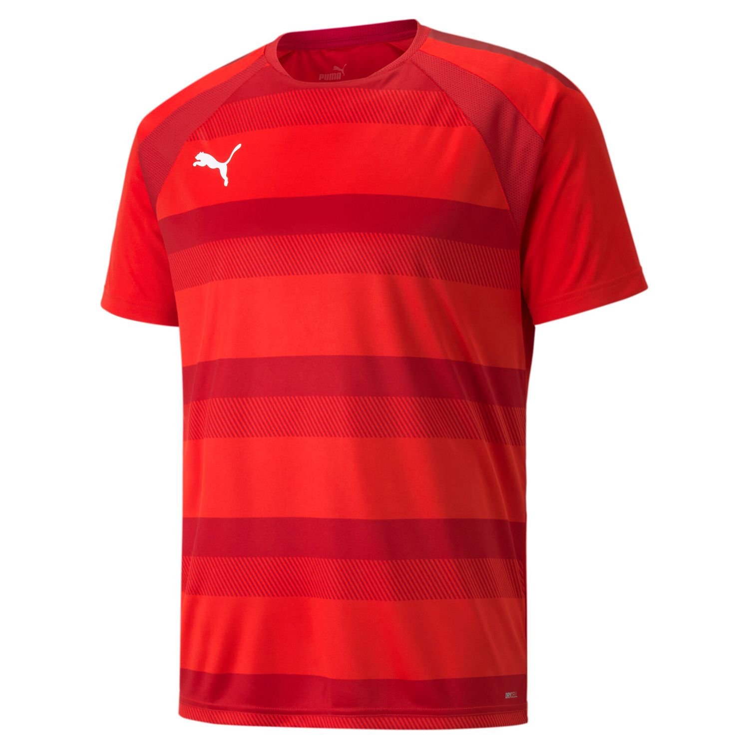 PUMA teamVISION Jersey Herren Football - Puma Red-Chili Pepper-Puma White, Farbe: Puma Red-Chili Pepper-Puma White