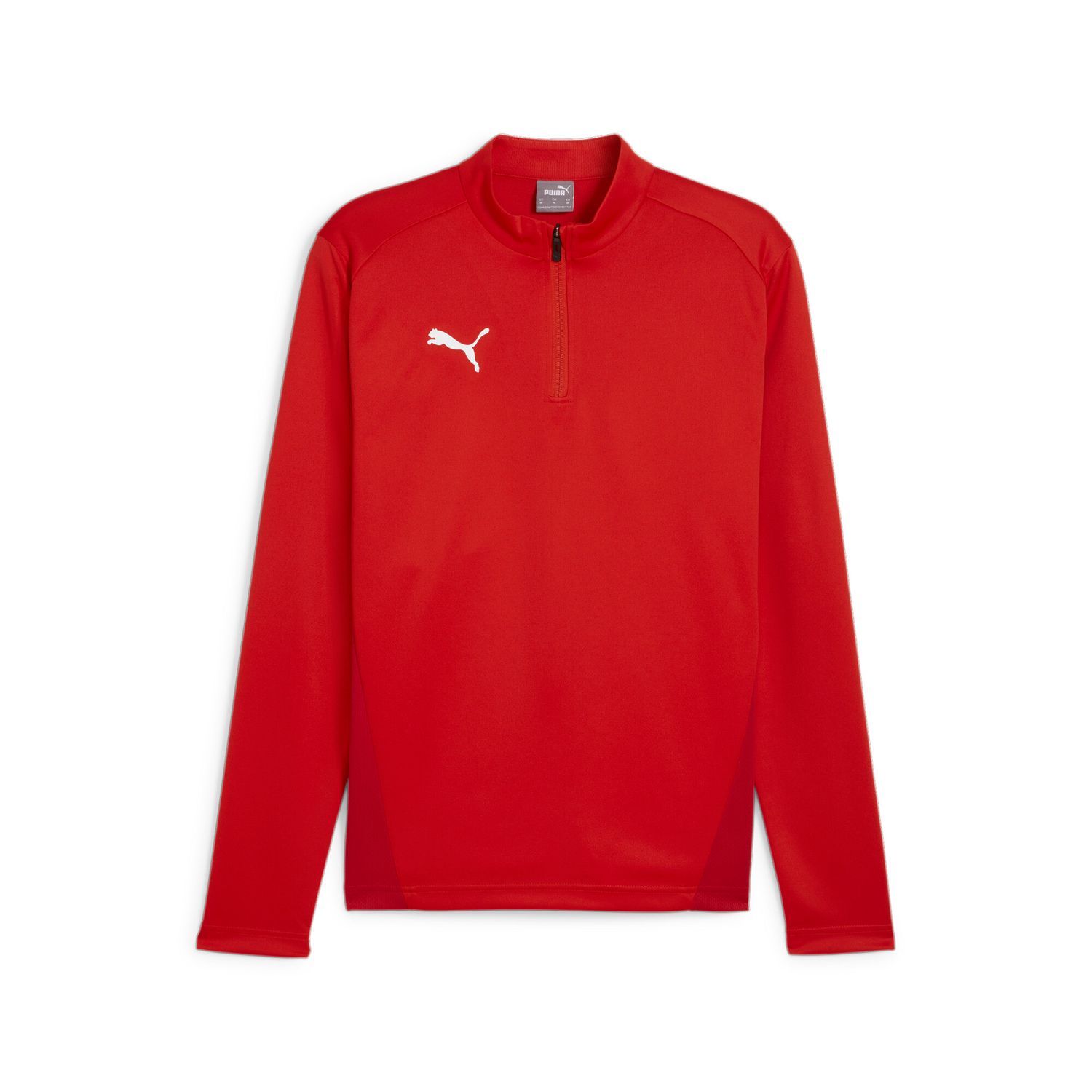 PUMA teamGOAL Training 1/4 Zip Top Herren Football - PUMA Red-PUMA White-Fast Red, Farbe: PUMA Red-PUMA White-Fast Red