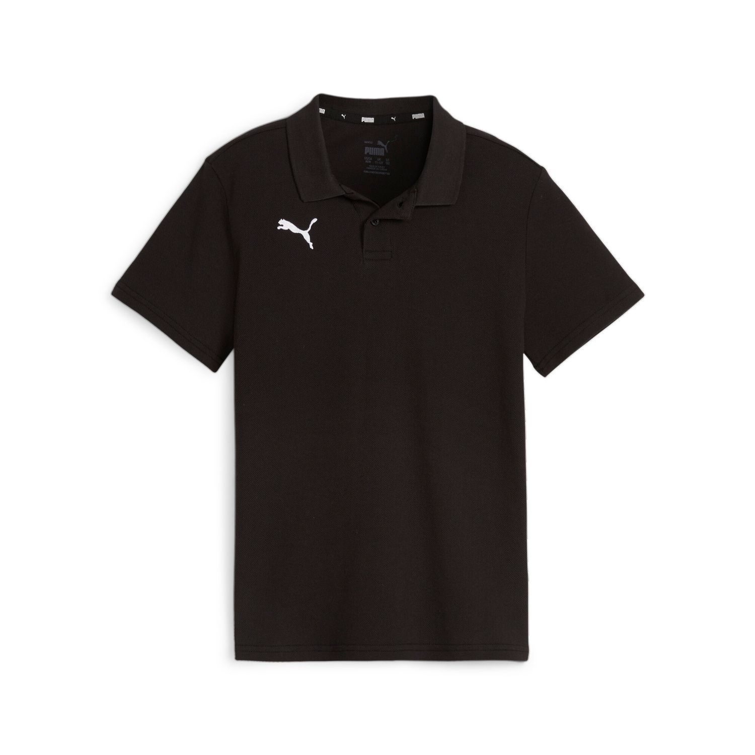 PUMA teamGOAL Casuals Polo Jr Herren Football - PUMA Black-PUMA White, 176, Größe: 176, Farbe: PUMA Black-PUMA White