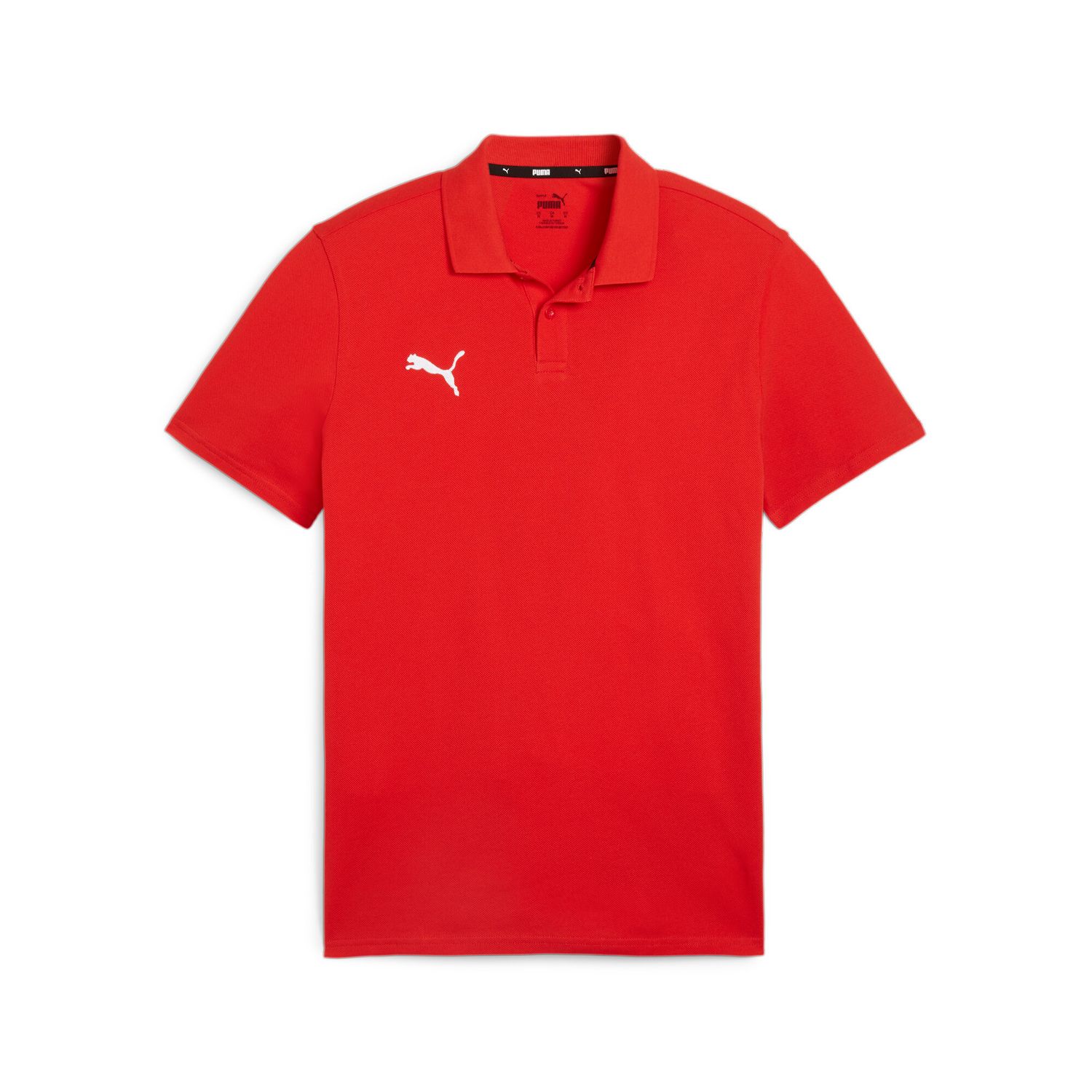 PUMA teamGOAL Casuals Polo Herren Football - PUMA Red-PUMA White, Farbe: PUMA Red-PUMA White
