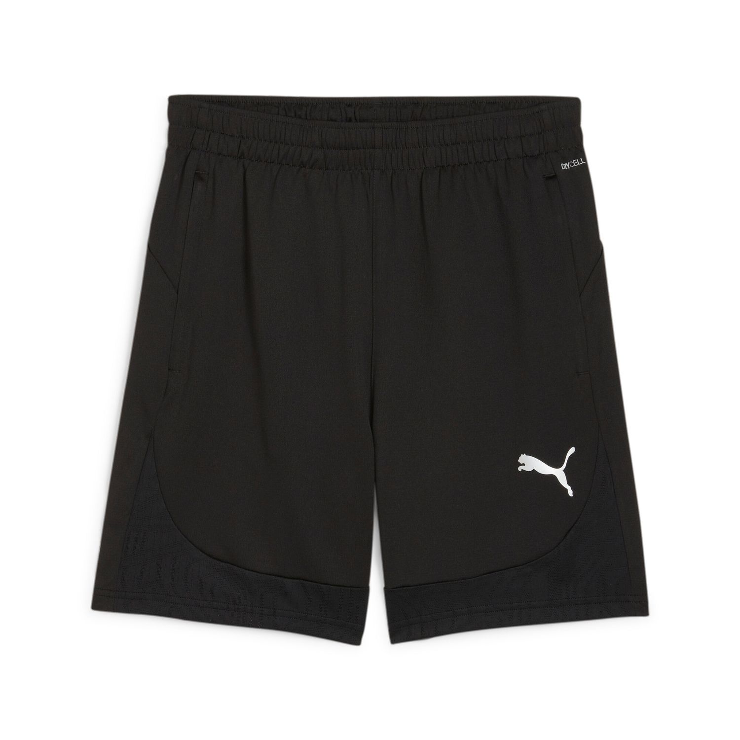 PUMA teamFINAL Training Shorts Herren Football - PUMA Black-Puma Silver, Farbe: PUMA Black-Puma Silver