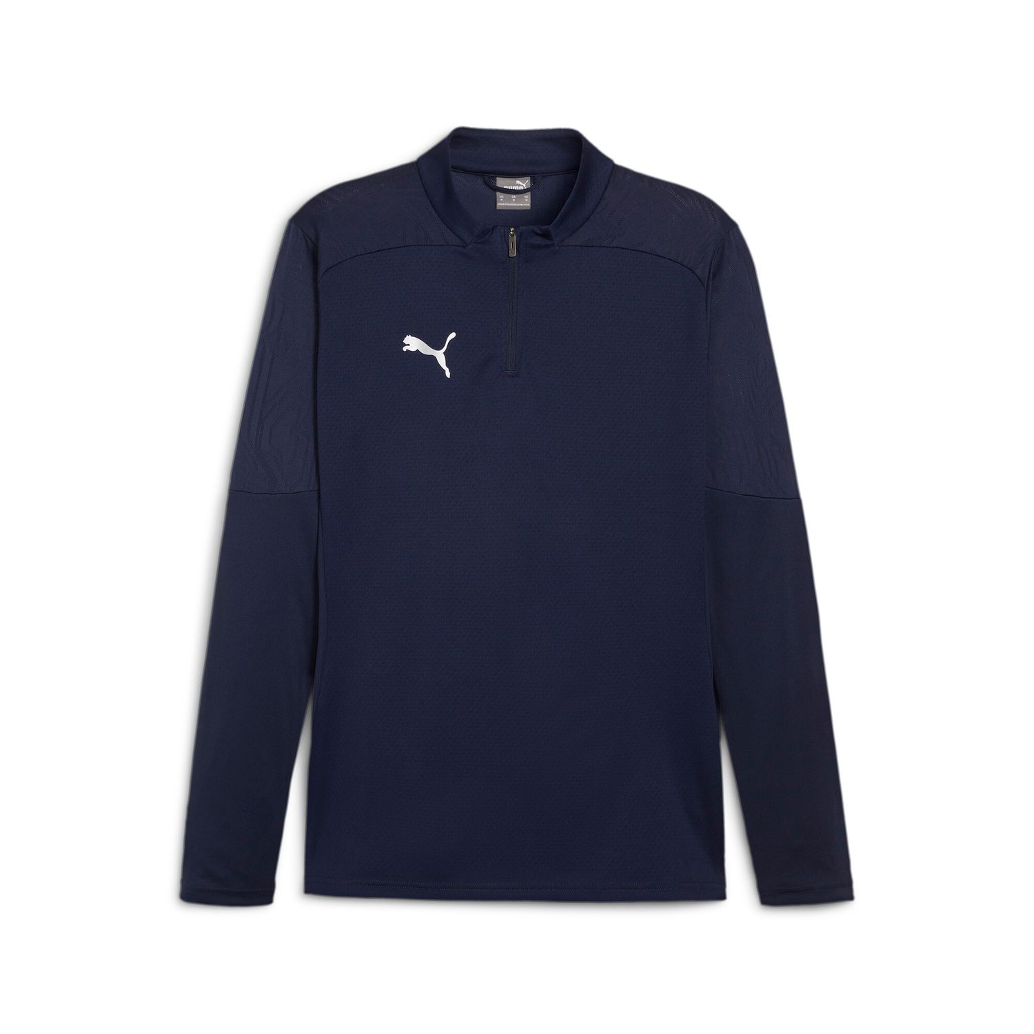 PUMA teamFINAL Training 1/4 Zip Top Herren Football - PUMA Navy-PUMA Silver, M, Größe: M, Farbe: PUMA Navy-PUMA Silver