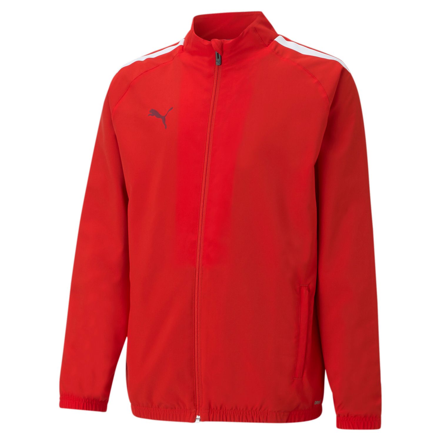 PUMA teamLIGA Sideline Jkt Jr  Football - PUMA Red-PUMA White, Farbe: PUMA Red-PUMA White