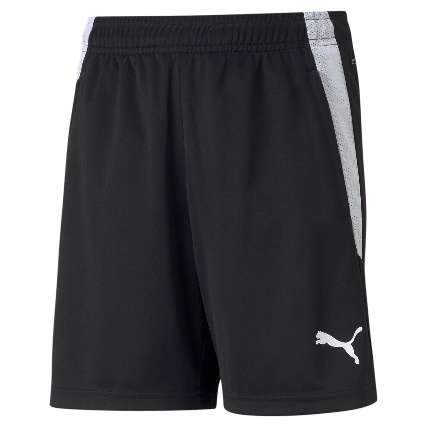 PUMA teamLIGA Training Shorts Jr  Football - PUMA Black-PUMA White, Farbe: PUMA Black-PUMA White