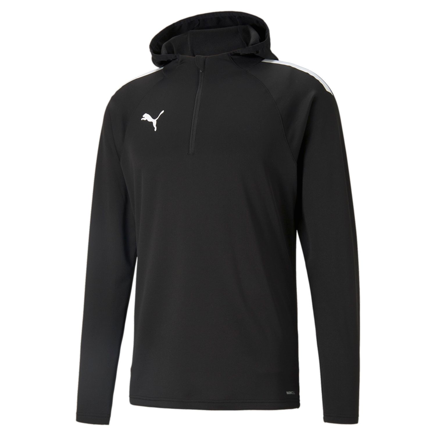 PUMA teamLIGA Training Fleece Herren Football - PUMA Black-PUMA White, Farbe: PUMA Black-PUMA White