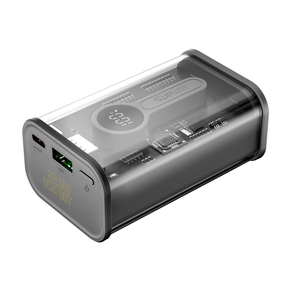 4smarts Powerbank Lucid Block 9000mAh 22.5W grau