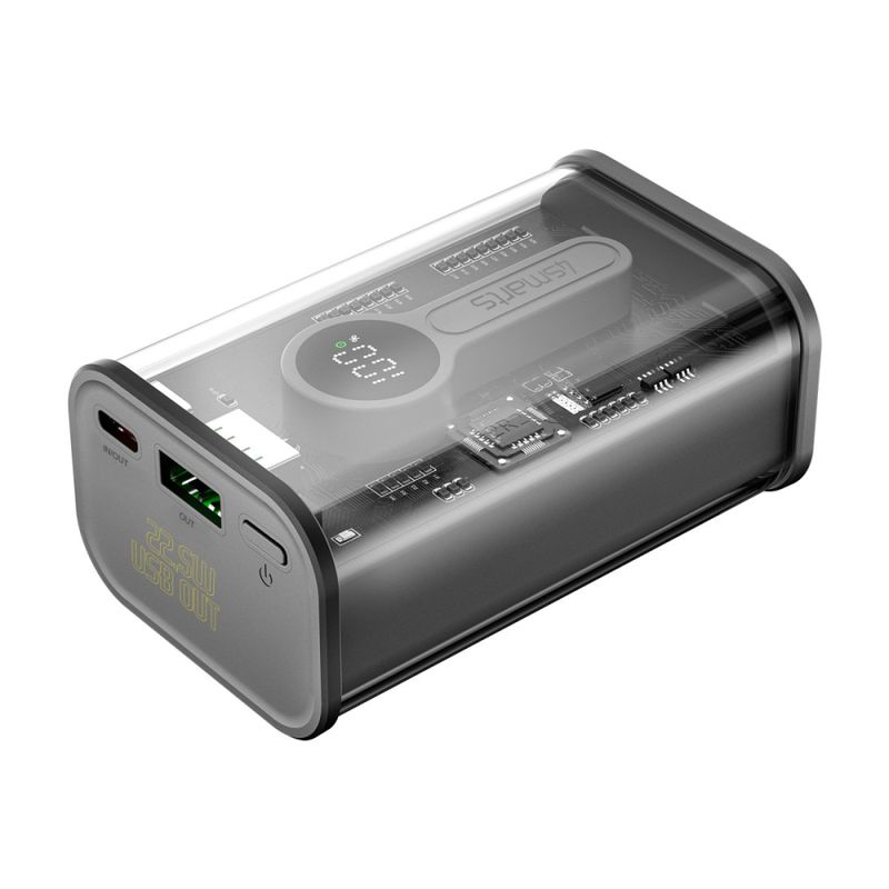 4smarts Powerbank Lucid Block 9000mAh 22.5W grau