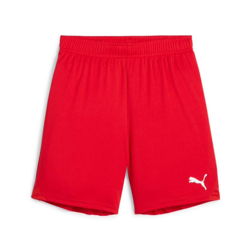 PUMA teamGOAL Shorts Jr  Football - PUMA Red-PUMA White, 176