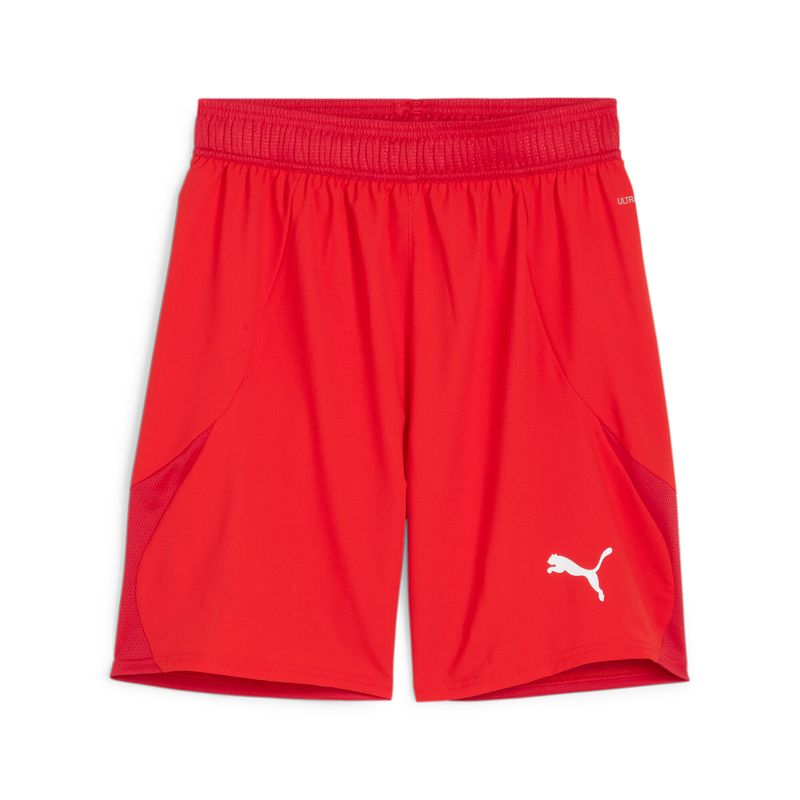 PUMA teamFINAL Shorts Herren Football - PUMA Red-PUMA White-Fast Red