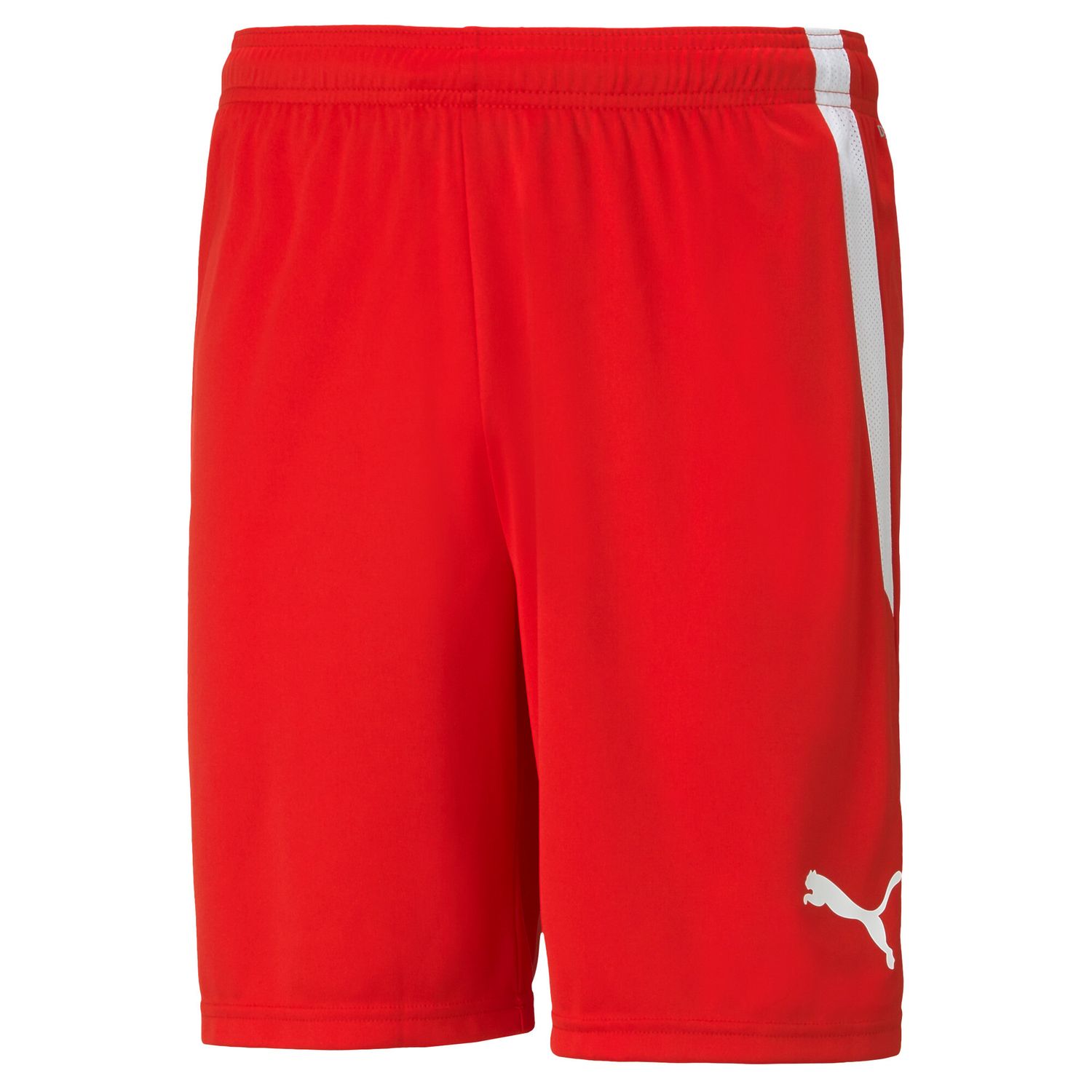 PUMA teamLIGA Shorts Herren Football - PUMA Red-PUMA White, Farbe: PUMA Red-PUMA White