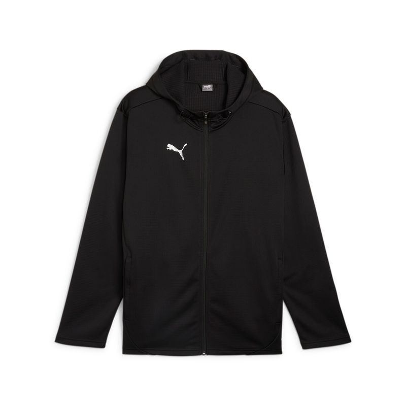 PUMA teamFINAL Training Fleece Jkt Herren Football - PUMA Black-Puma Silver