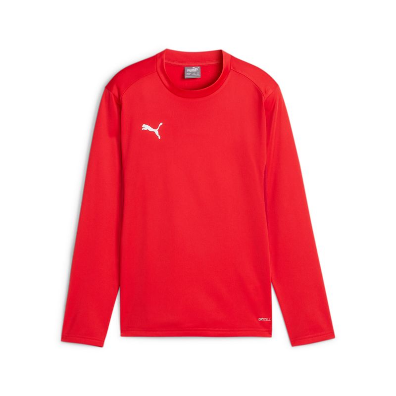PUMA teamGOAL Training Sweat Jr Herren Football - PUMA Red-PUMA White-Fast Red, 176