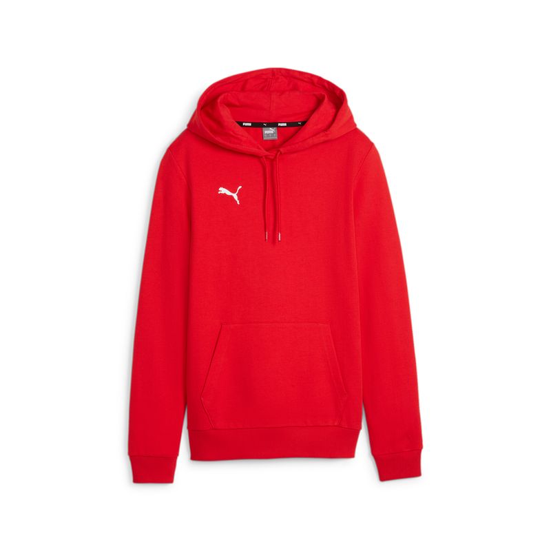 PUMA teamGOAL Casuals Hoody Wmn Damen Football - PUMA Red-PUMA White