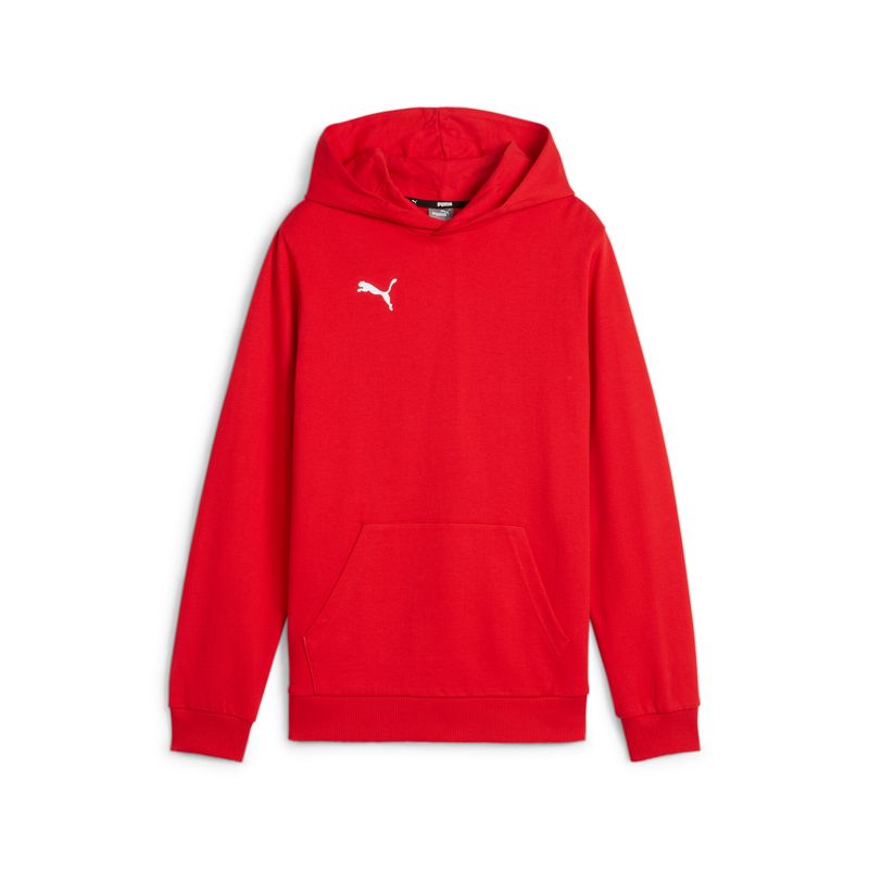 PUMA teamGOAL Casuals Hoody Jr Herren Football - PUMA Red-PUMA White, 176